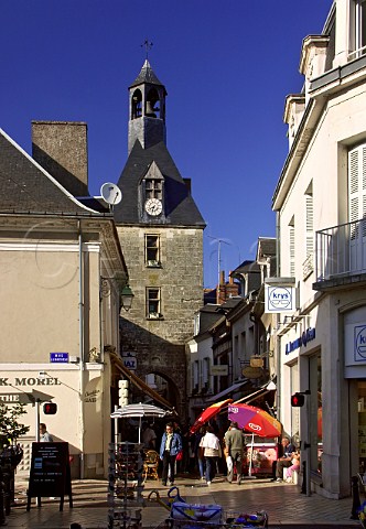 Narrow street in Amboise   IndreetLoire France  Touraine