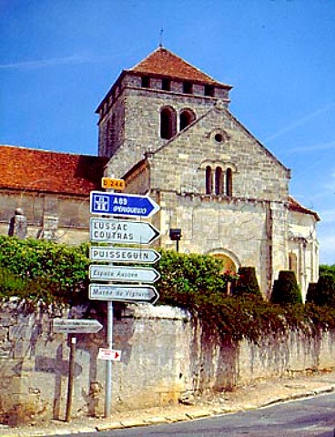 Church in Montagne  Gironde France    MontagneStmilion  Bordeaux