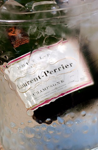 LaurentPerrier champagne bottle