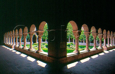 Cloisters at the Abbey   StMicheldeCuxa Prades   PyrnesOrientales France
