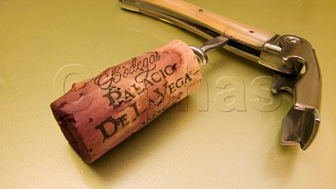 Winesoaked cork