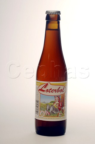 Bottle of Loterbol beer Belgium