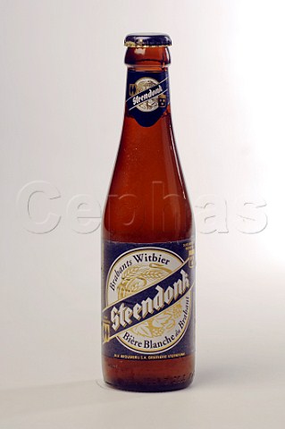 Bottle of Steendonk wheatbeer Belgium