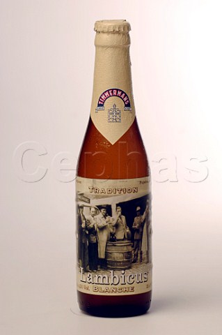 Bottle of Lambicus beer Timmermans Belgium