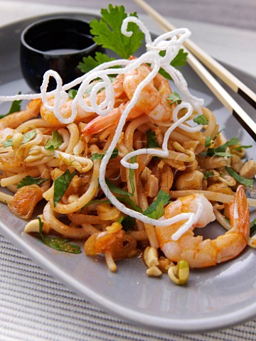 Thai prawn stir fry