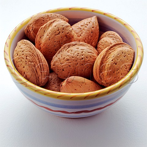 Portugese bowl of almonds