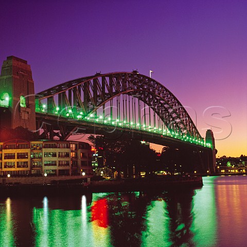Harbour Bridge at dawn Sydney New South Wales Australia