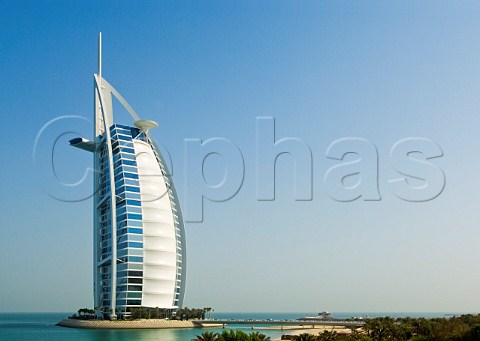 Burj al Arab hotel Jumeirah Beach Dubai United Arab Emirates