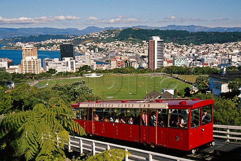 Wellington Cable Car Wellington North Island New Zealand