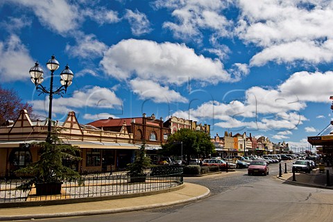 Main street of Glen Innes New England region New South Wales Australia
