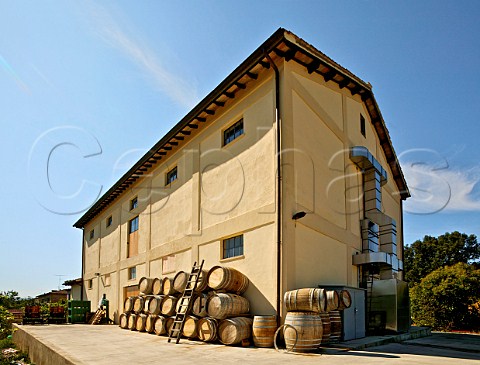 Building of the winemaking group Terroirist Brunello di Montalcino