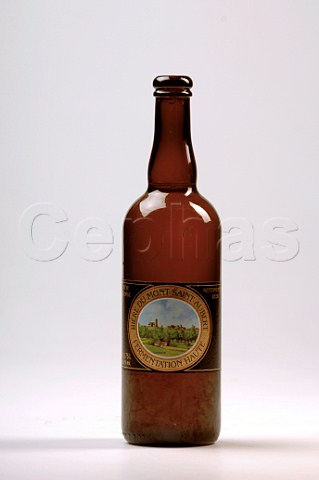 750ml bottle of SaintAubert Belgian beer