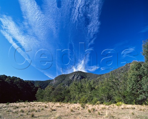 Clouds over Bendethera Valley Deua National Park New South Wales Australia