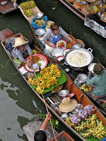 Floating market Damnoen Saduak Ratchaburi Thailand