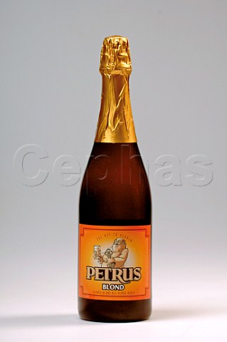 750ml bottle of Petrus blond beer