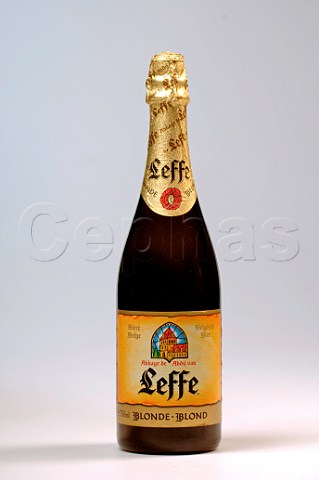 750ml bottle of Leffe Blond Belgian beer