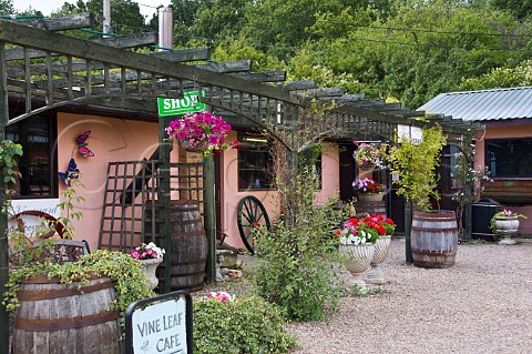 Entrance to Rosemary Vineyard winery Ryde  Isle of Wight England