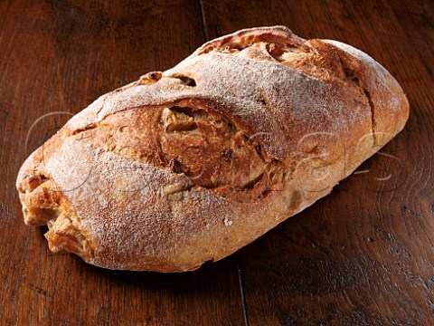 Apple sourdough loaf of bread