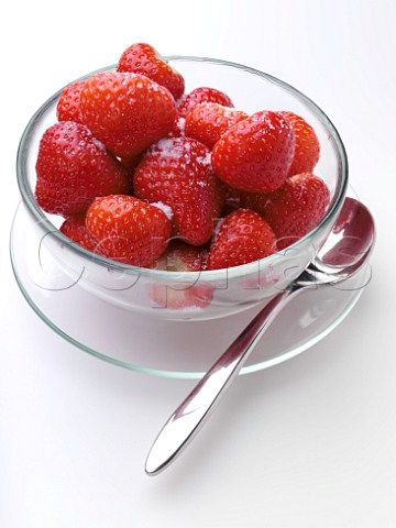 Strawberries and sugar