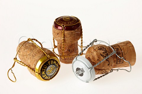 Italian sparkling wine corks