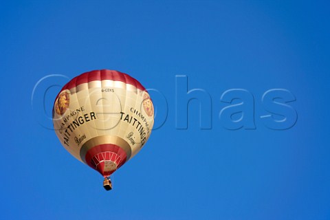 The Taittinger hotair balloon