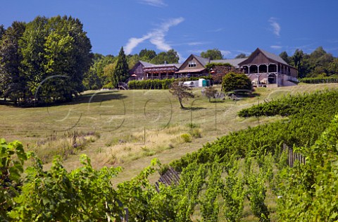 Winery of Linden Vineyards in the Blue Ridge Mountains   Linden Virginia USA