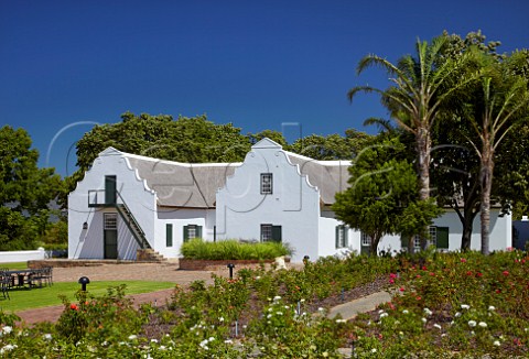 Historic Cape Dutch house of La Motte Franschhoek Western Cape South Africa Franschhoek Valley