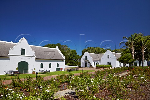 Historic Cape Dutch buildings of La Motte Franschhoek Western Cape South Africa  Franschhoek Valley