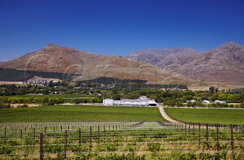 La Motte winery and vineyards Franschhoek Western Cape South Africa Franschhoek Valley