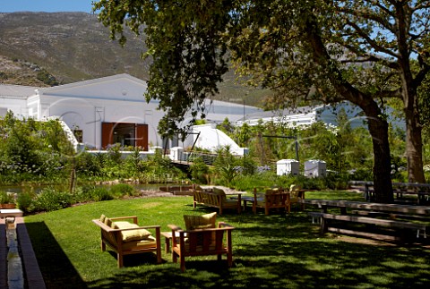 Picnic garden of La Motte winery Franschhoek Western Cape South Africa   Franschhoek Valley