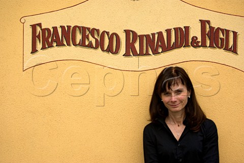 Paola Rinaldi of AzAgr Francesco Rinaldi Barolo Piemonte Italy Barolo