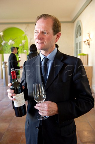 Pierre Lurton during En Primeur tasting of the 2010 vintage at Chteau Cheval Blanc  Stmilion Gironde France  Saintmilion  Bordeaux