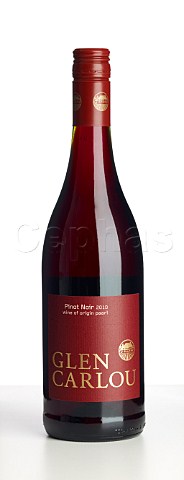Bottle of 2010 Glen Carlou Pinot Noir Paarl South Africa