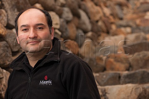 Julio Bastias winemaker at Matetic San Antonio Valley Chile Rosario Valley