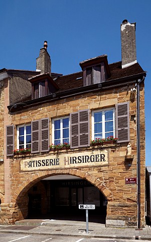 Maison Hirsinger a famous chocolatier and patissier on Place de la Libert Arbois Jura France