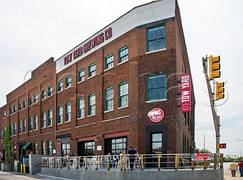Tow Yard Brewery in downtown Indianapolis Indiana USA