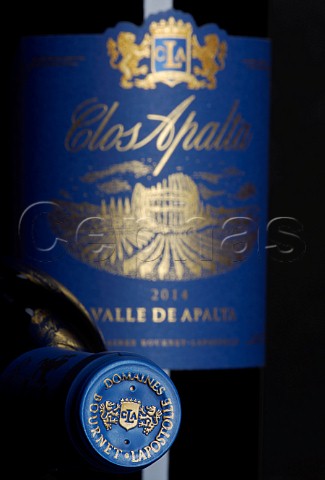 Bottle of Lapostolle Clos Apalta 2014
