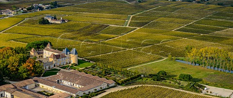 Chteau dYquem and its vineyards Sauternes Gironde France   Sauternes  Bordeaux