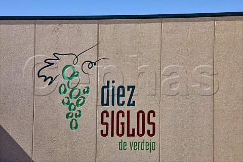 Winery of Diez Siglos de Verdejo Serrada Castilla y Len Spain  Rueda