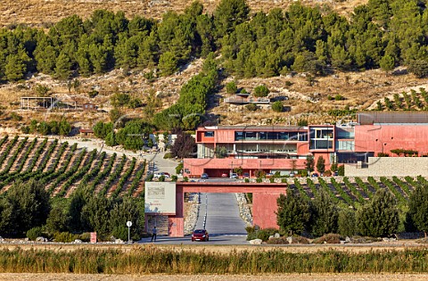 Winery and vineyards of Pago de Carraovejas Peafiel Castilla y Len Spain  Ribera del Duero