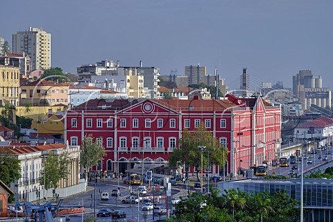 Santa Apolnia Railway Station Lisbon Portugal