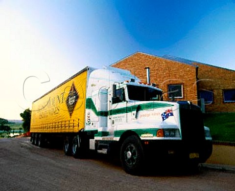 Rosemount Estate delivery lorry   Denman New South Wales Australia  Upper Hunter Valley