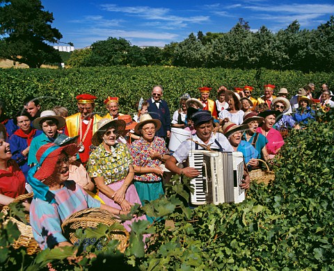 Singers at the Barossa Vintage Opening Ceremony South Australia Barossa Valley