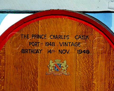 The Prince Charles cask of 1948 Port in the winery   of Seppeltsfield South Australia  Barossa Valley