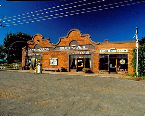 Milawa Royal shops and petrol pump  Milawa Victoria Australia