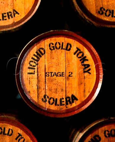 Solera of Liquid Gold Tokay really Muscadelle but known here as Tokay    Campbells Winery   Rutherglen Victoria Australia     Rutherglen