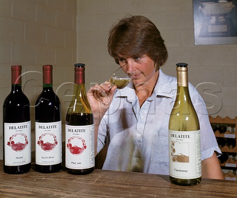 Rosalind Ritchie former winemaker until 2005 of Delatite Winery Mansfield Victoria Australia    Central Victorian High Country