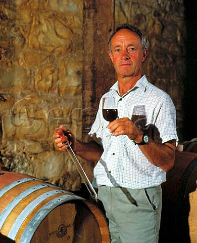 Guill de Pury in his historic barrel room at   Yeringberg Their vineyards were the first   established in the Yarra Valley in 1862 at   Coldstream Victoria