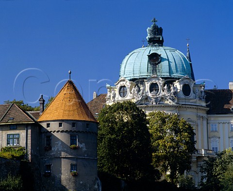 The monastic cellars and wine school of   Klosterneuburg Vienna Austria