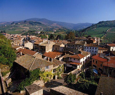 The wine town of Beaujeu after which the Beaujolais   region was named  France  BeaujolaisVillages